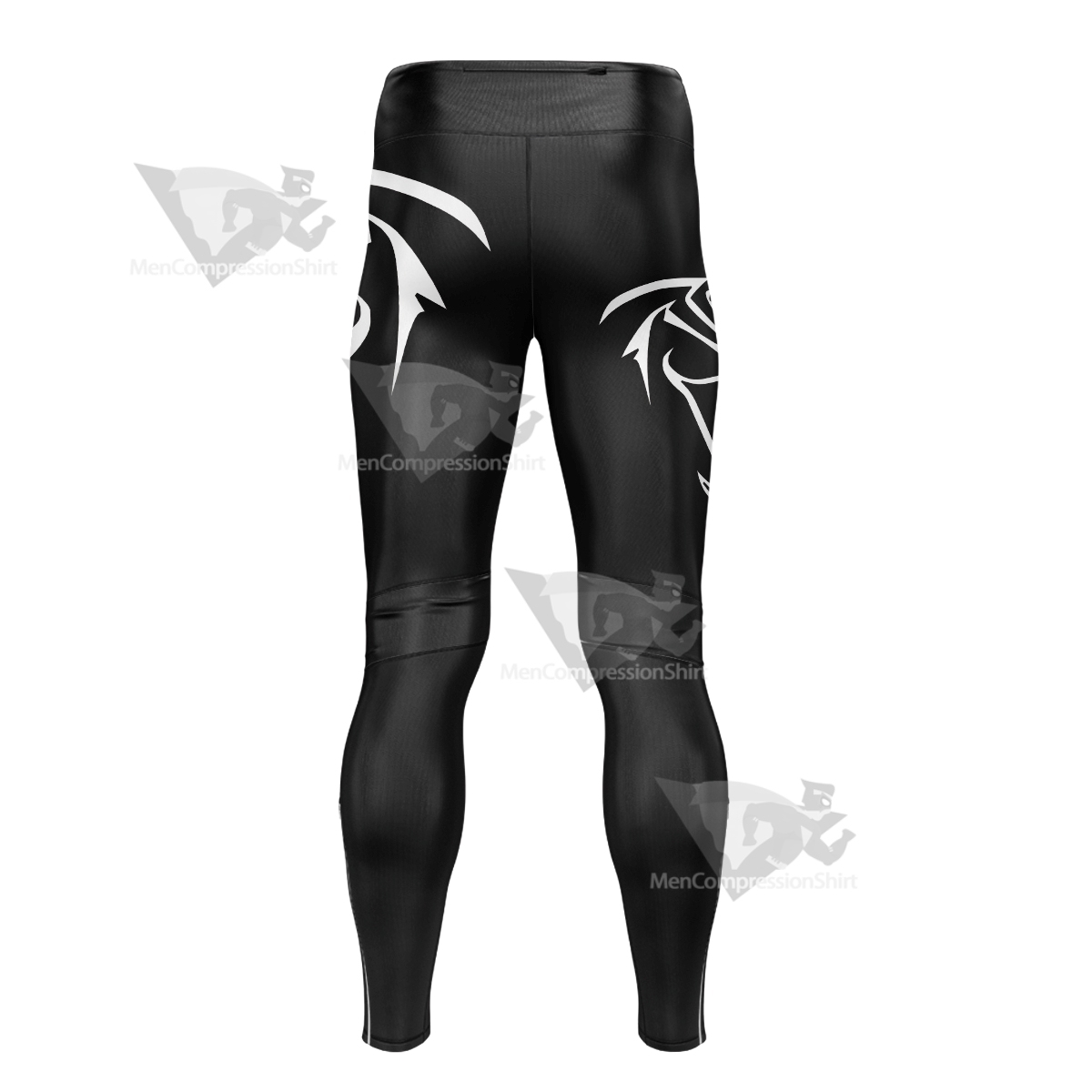 Spiderman Unlimited Symbiote Black Men Compression Legging-MensCompressionShirt