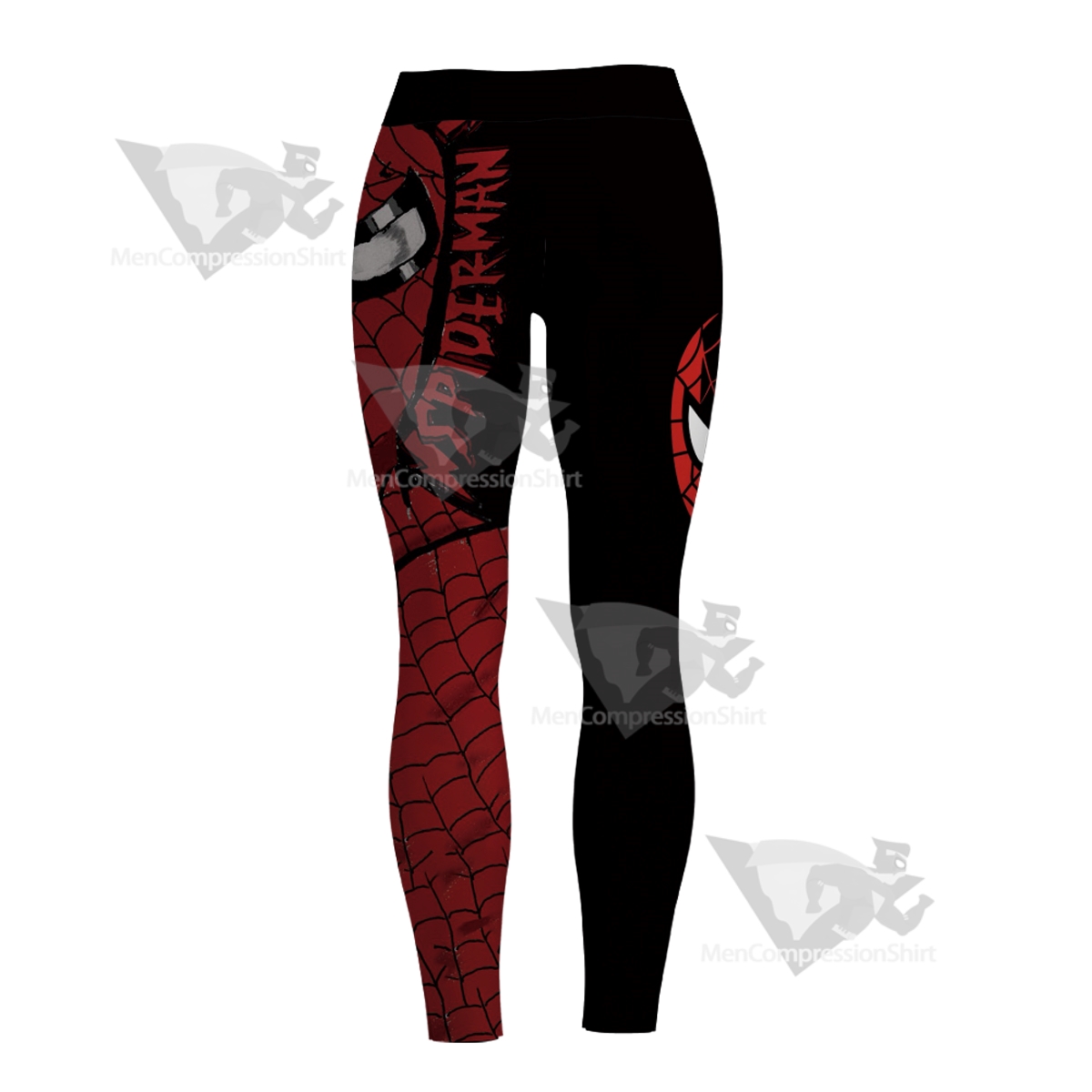Spiderman Venom Black Women Compression Legging-MensCompressionShirt
