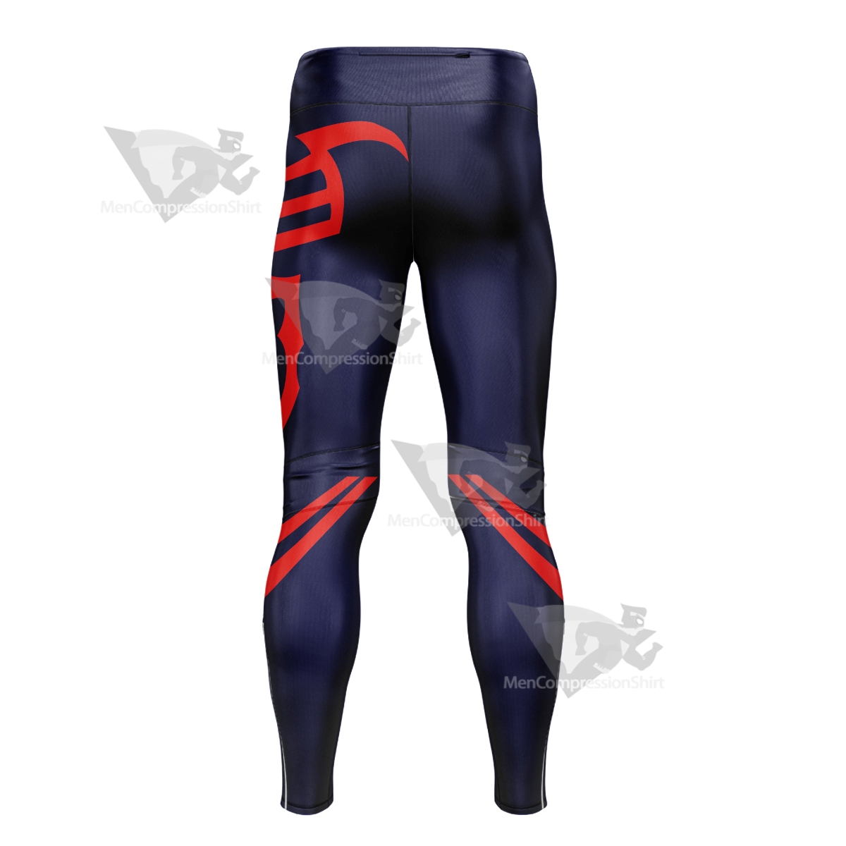Spierman 2099 Blue Men Compression Legging