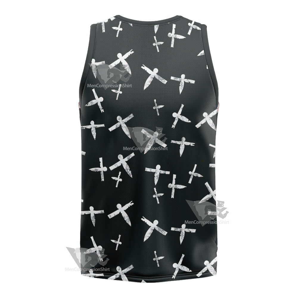 Spirited Away Paper Plane Basketball Jersey
