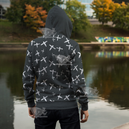 Spirited Away Paper Plane Cosplay Zip Up Hoodie