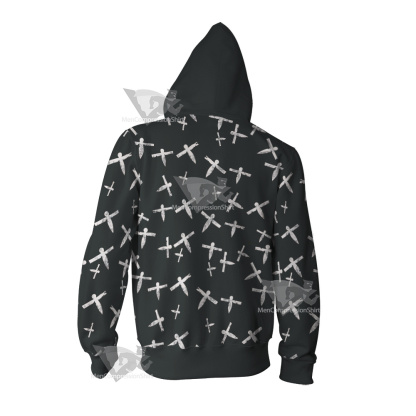 Spirited Away Paper Plane Cosplay Zip Up Hoodie