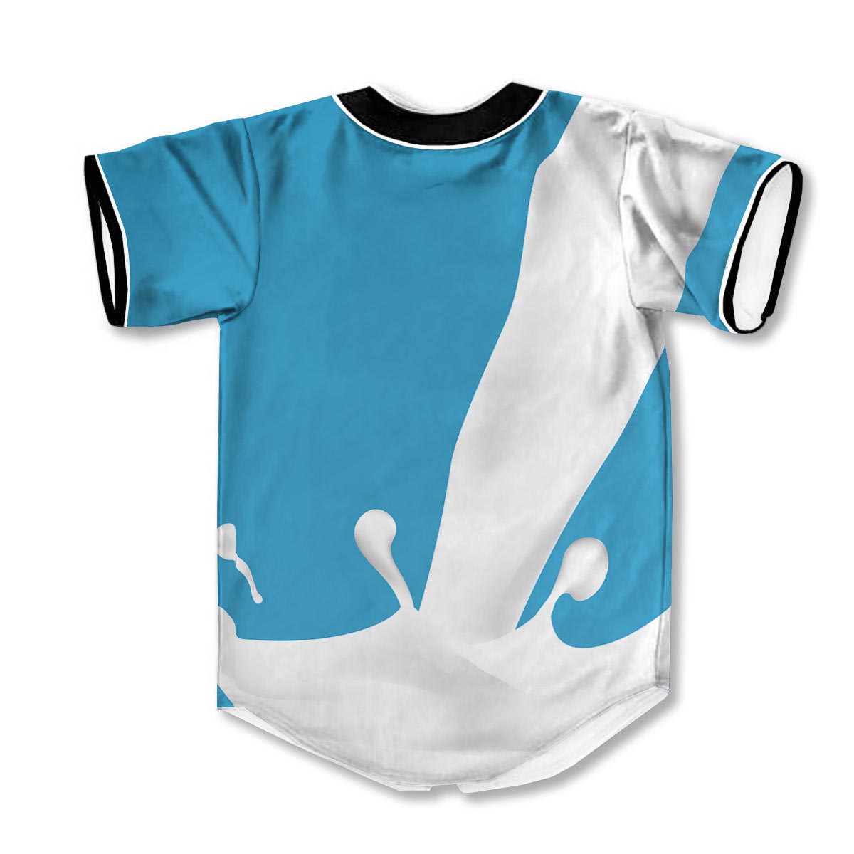 Splash Milk 3d Print Full Size Baseball Jerseys