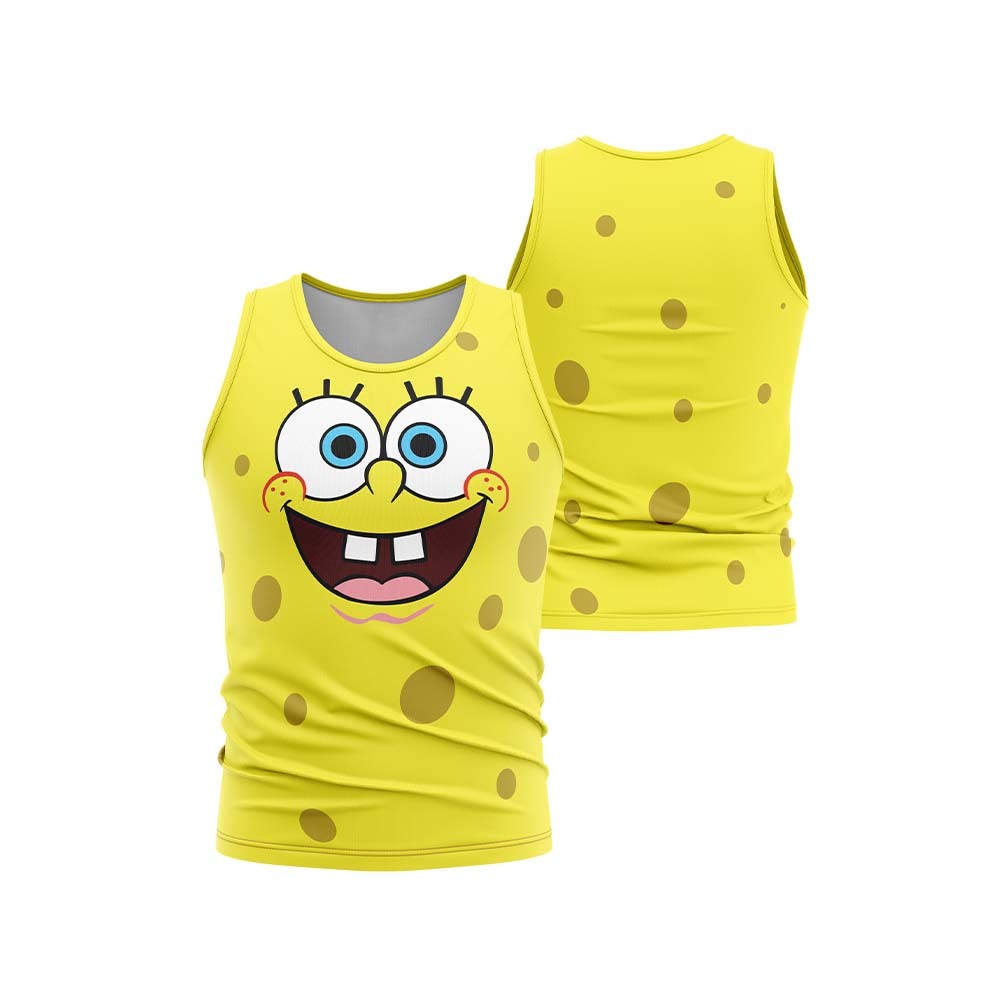 Spongebob Squarepants Sleeveless Compression Shirt