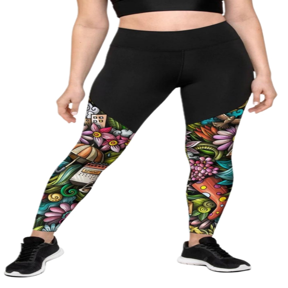 Springtime Women Compression Legging