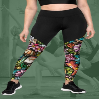 Springtime Women Compression Legging
