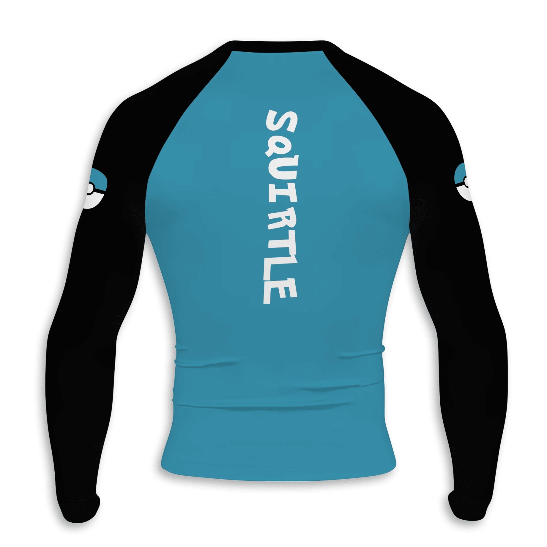 Squirtle Men Long Sleeve Compression Shirt