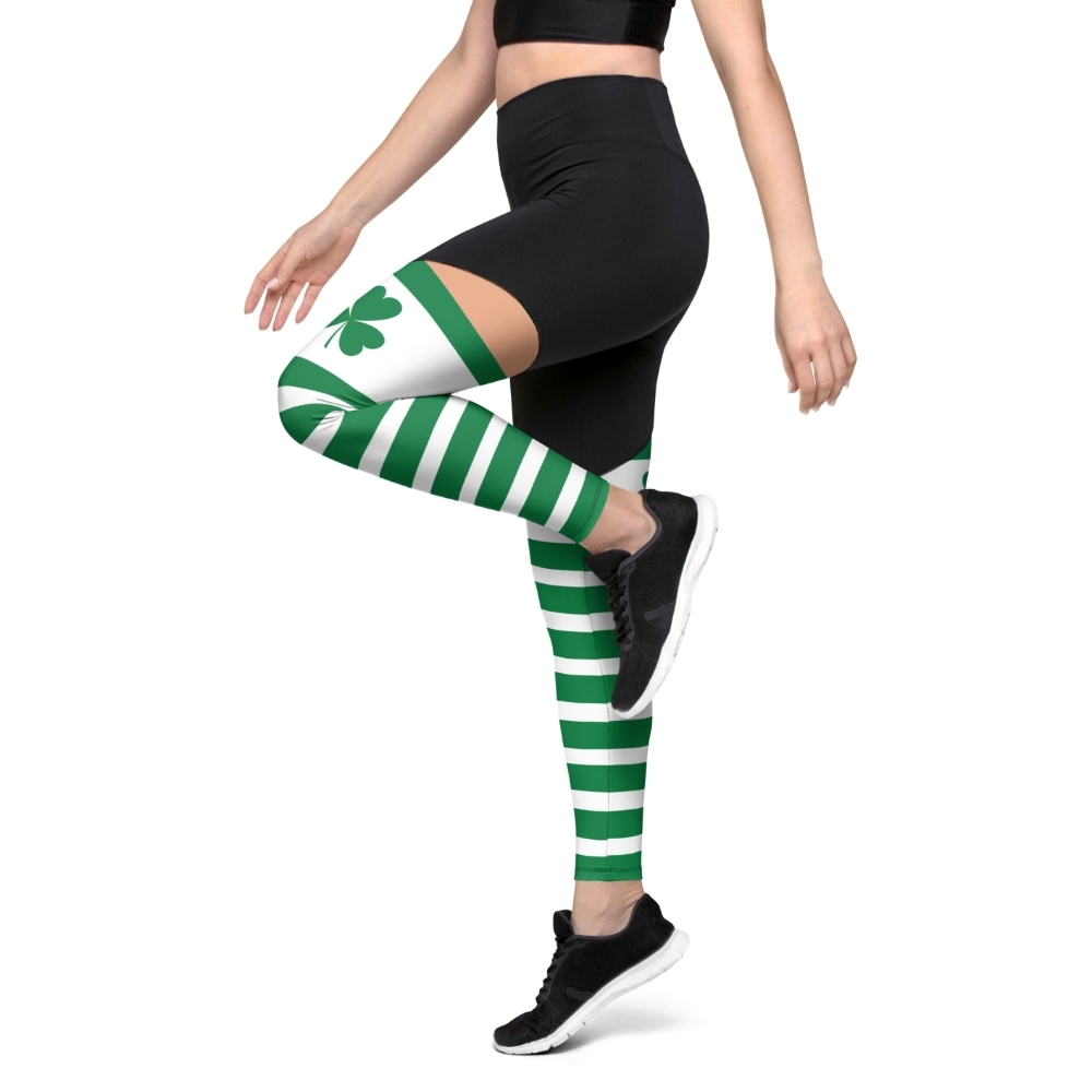St Patricks Day Stockings Women Compression Legging
