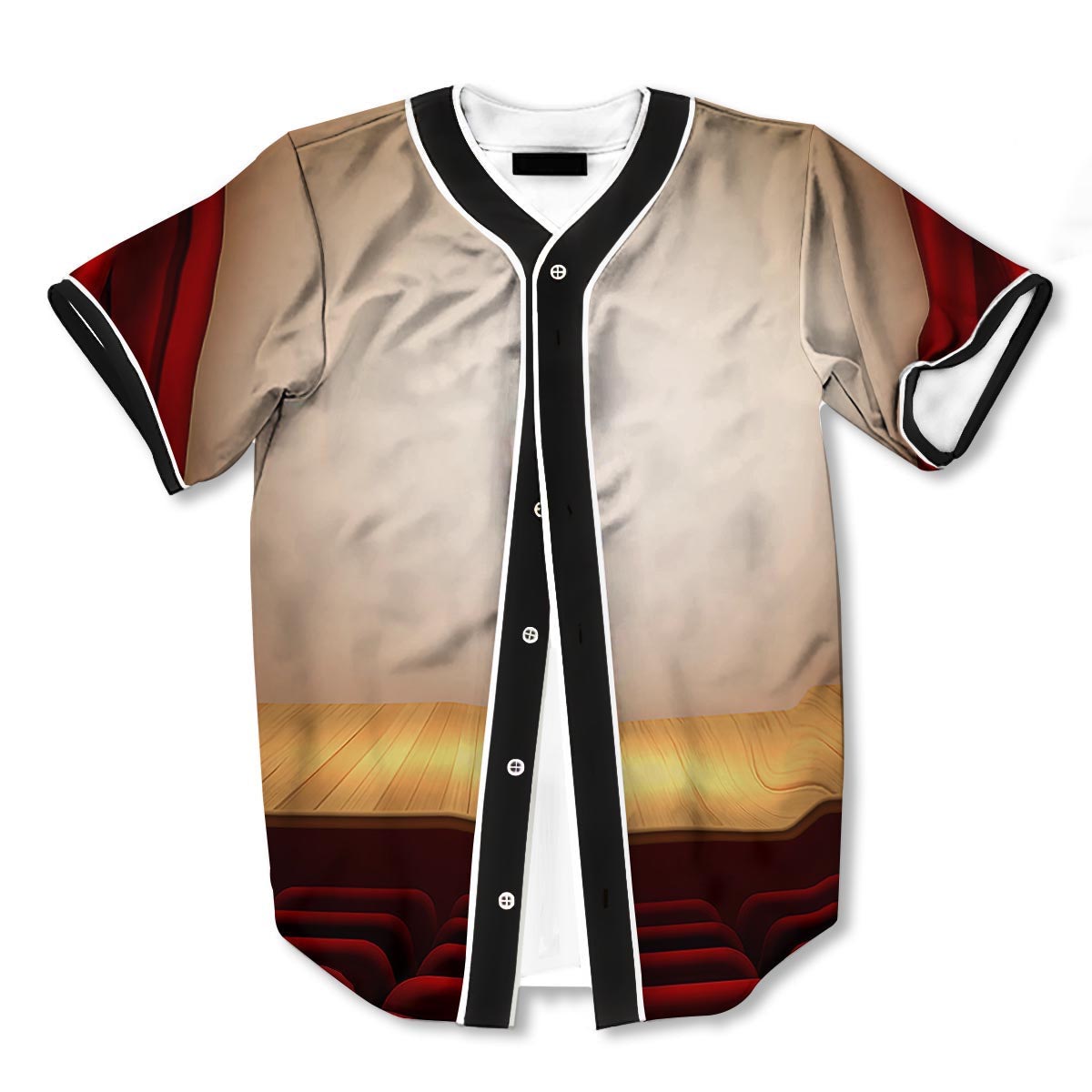 Stage Theater 3d Print Full Size Baseball Jerseys