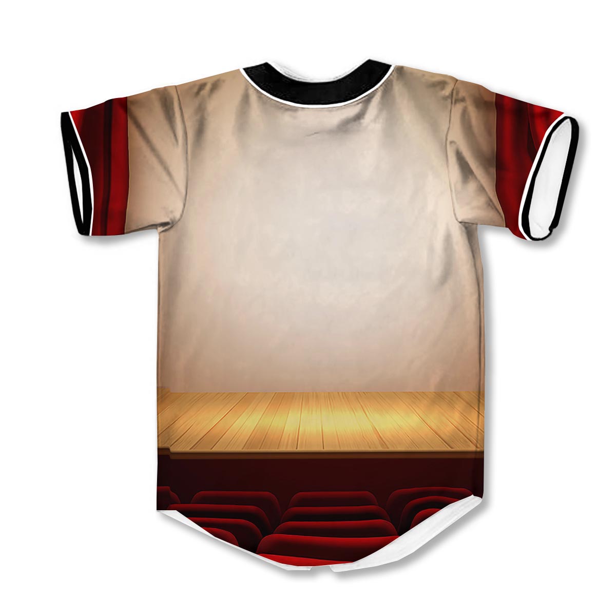 Stage Theater 3d Print Full Size Baseball Jerseys