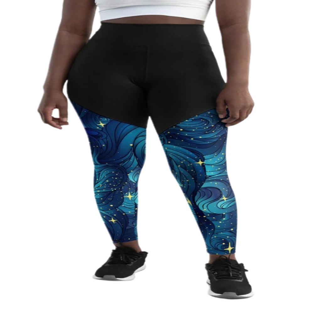 Starry Night Women Compression Legging