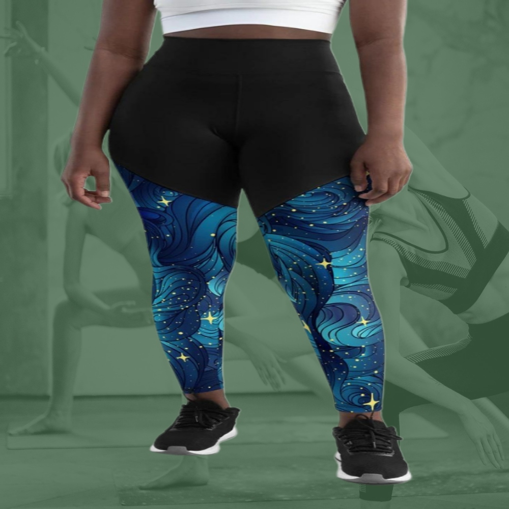 Starry Night Women Compression Legging