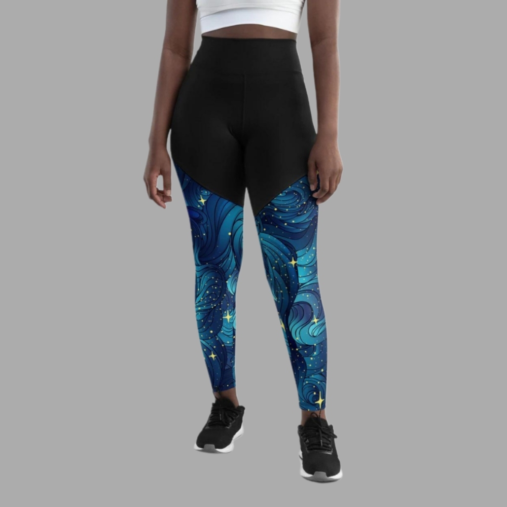Starry Night Women Compression Legging