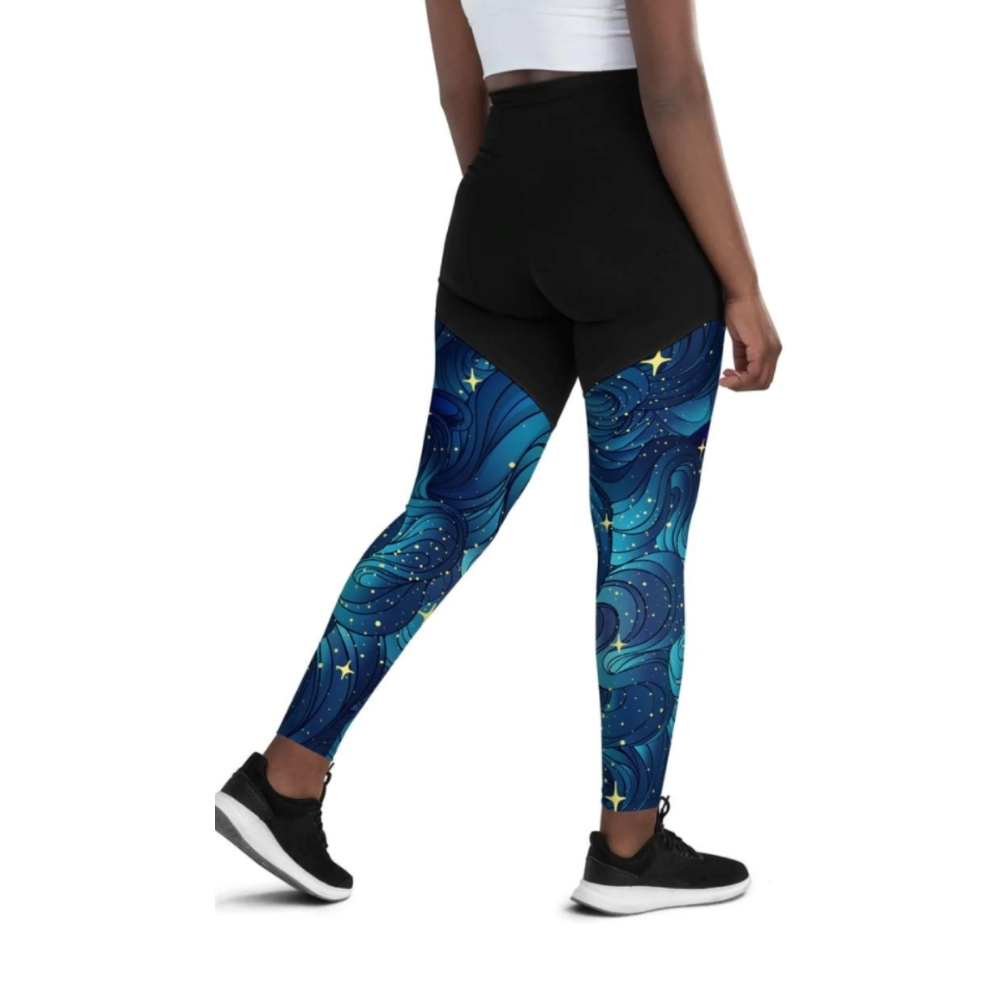 Starry Night Women Compression Legging