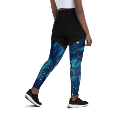 Starry Night Women Compression Legging