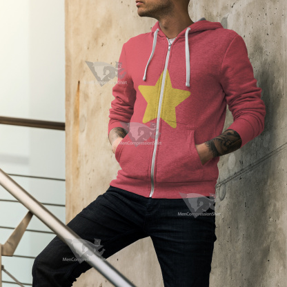 Steven Universe Steven Shirt Cosplay Zip Up Hoodie