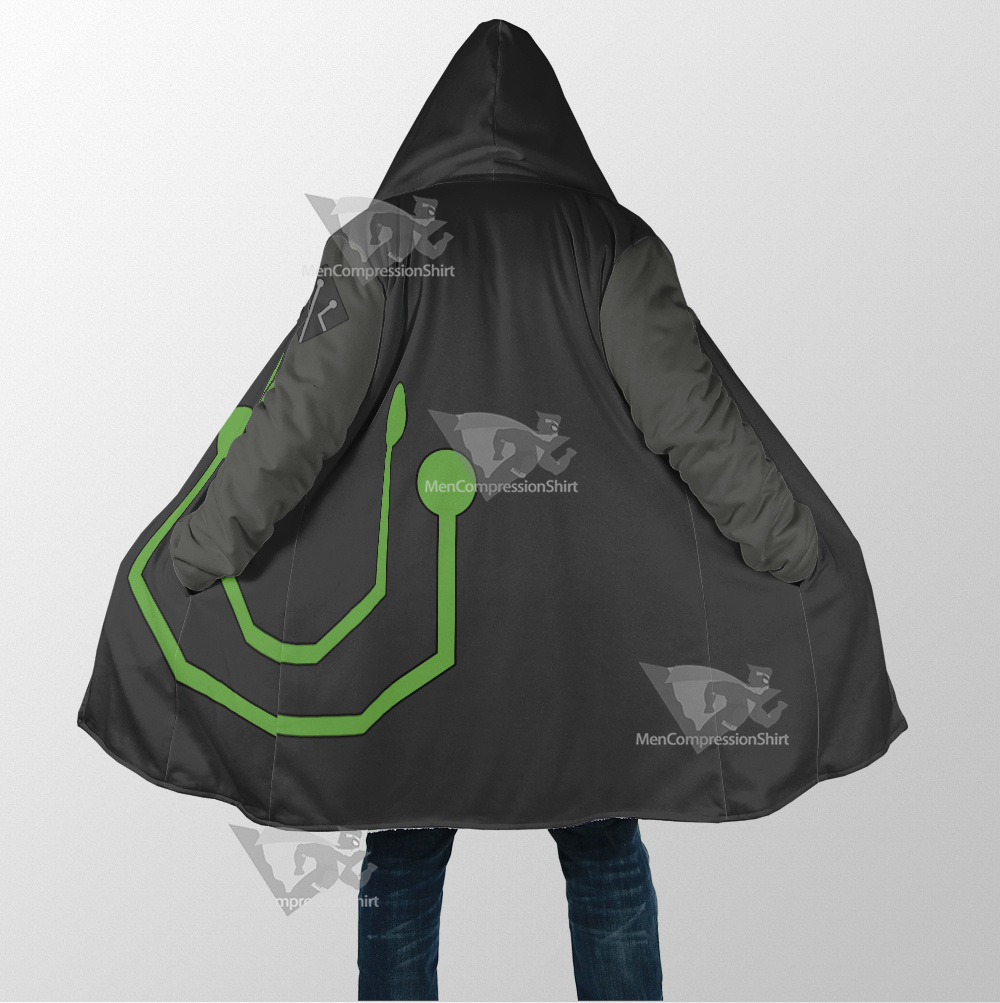 Stretch Armstrong Circuit Stream Green Cosplay Dream Cloak