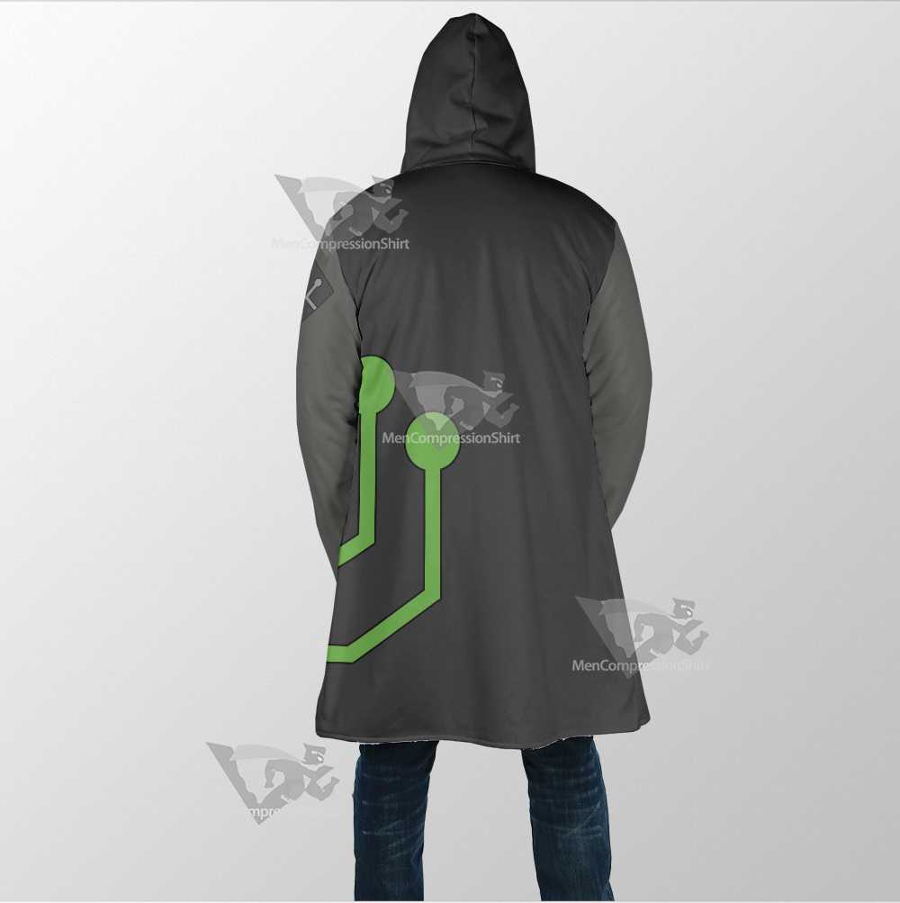 Stretch Armstrong Circuit Stream Green Cosplay Dream Cloak