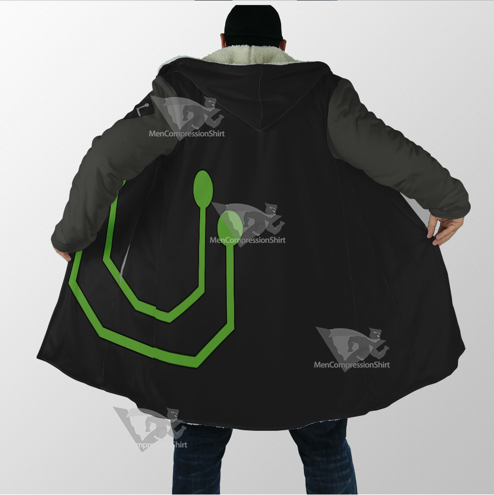 Stretch Armstrong Circuit Stream Green Cosplay Dream Cloak