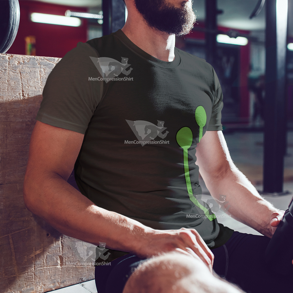 Stretch Armstrong Circuit Stream Green Cosplay T-Shirt