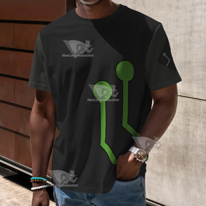 Stretch Armstrong Circuit Stream Green Cosplay T-Shirt