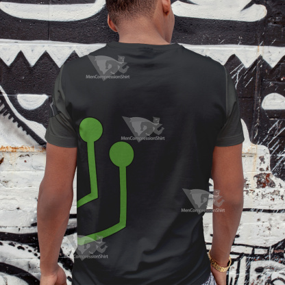 Stretch Armstrong Circuit Stream Green Cosplay T-Shirt