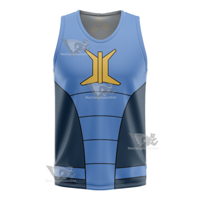 Stretch Armstrong Jake Blue Cosplay Basketball Jersey