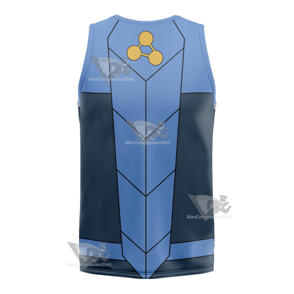 Stretch Armstrong Jake Blue Cosplay Basketball Jersey