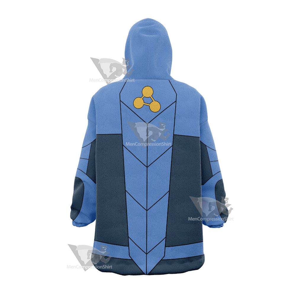 Stretch Armstrong Jake Blue Cosplay Snug Oversized Blanket Hoodie