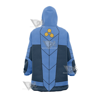 Stretch Armstrong Jake Blue Cosplay Snug Oversized Blanket Hoodie
