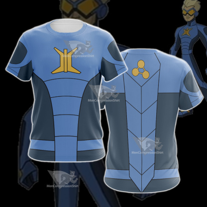 Stretch Armstrong Jake Blue Cosplay T-Shirt
