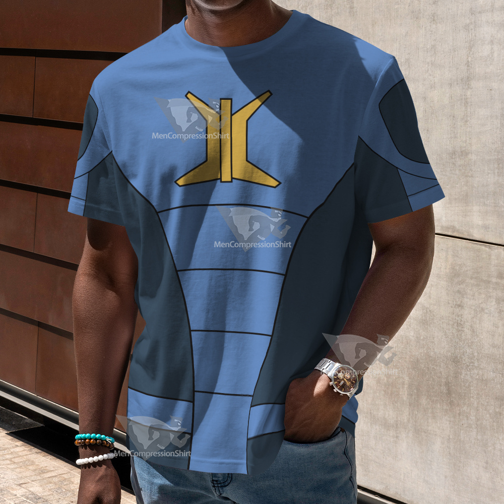 Stretch Armstrong Jake Blue Cosplay T-Shirt