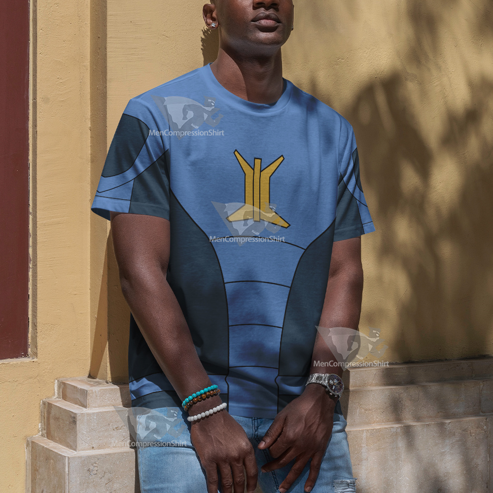Stretch Armstrong Jake Blue Cosplay T-Shirt