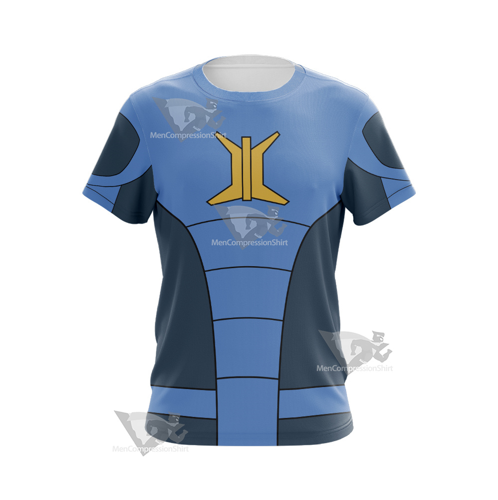 Stretch Armstrong Jake Blue Cosplay T-Shirt