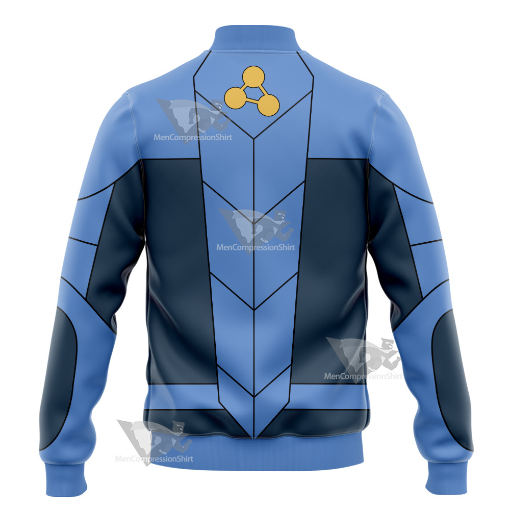 Stretch Armstrong Jake Blue Cosplay Varsity Jacket