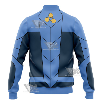 Stretch Armstrong Jake Blue Cosplay Varsity Jacket