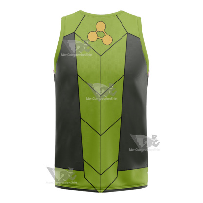 Stretch Armstrong Nathan Park Green Cosplay Basketball Jersey