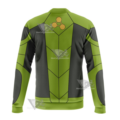 Stretch Armstrong Nathan Park Green Cosplay Bomber Jacket