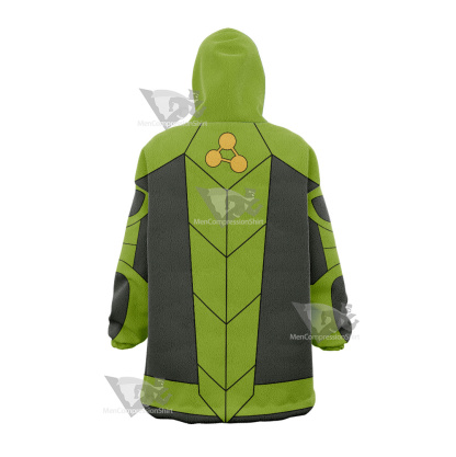 Stretch Armstrong Nathan Park Green Cosplay Oversized Blanket Hoodie
