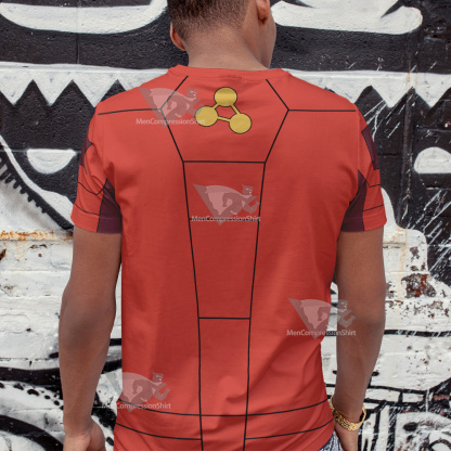 Stretch Armstrong Ricardo Perez Red Cosplay T-Shirt