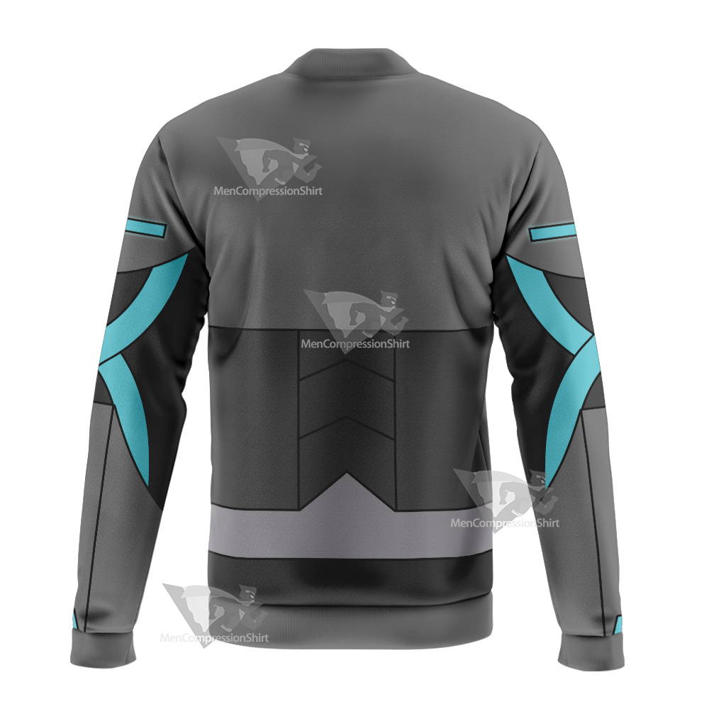 Stretch Armstrong Riya Dashti Grey Cosplay Bomber Jacket