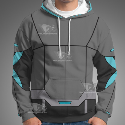 Stretch Armstrong Riya Dashti Grey Cosplay Hoodie