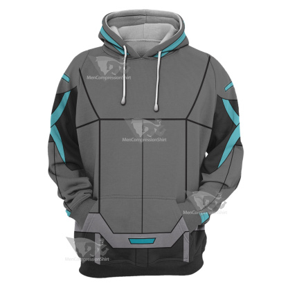 Stretch Armstrong Riya Dashti Grey Cosplay Hoodie