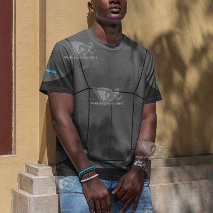 Stretch Armstrong Riya Dashti Grey Cosplay T-Shirt