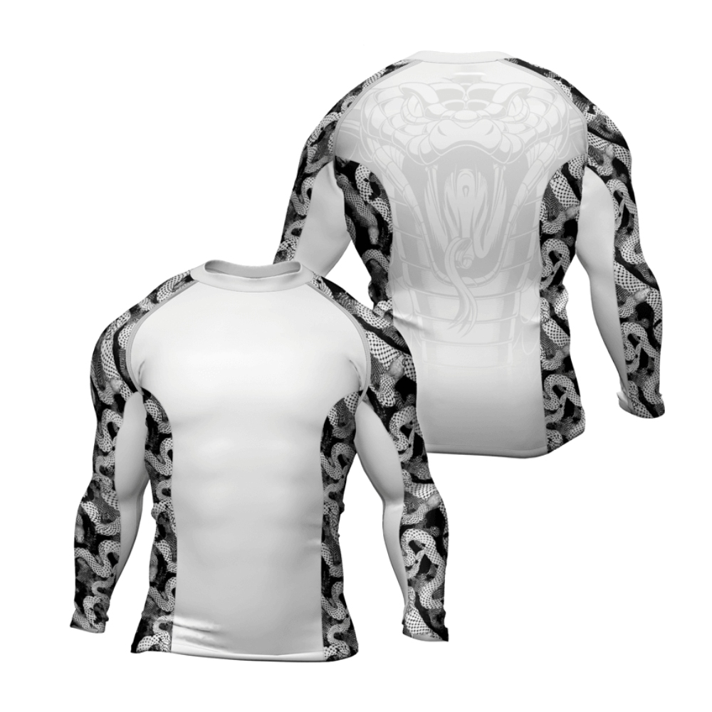 Strong Snake Mens Long Sleeve Compression Shirt