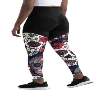 Sugar Skull Women Compression Legging