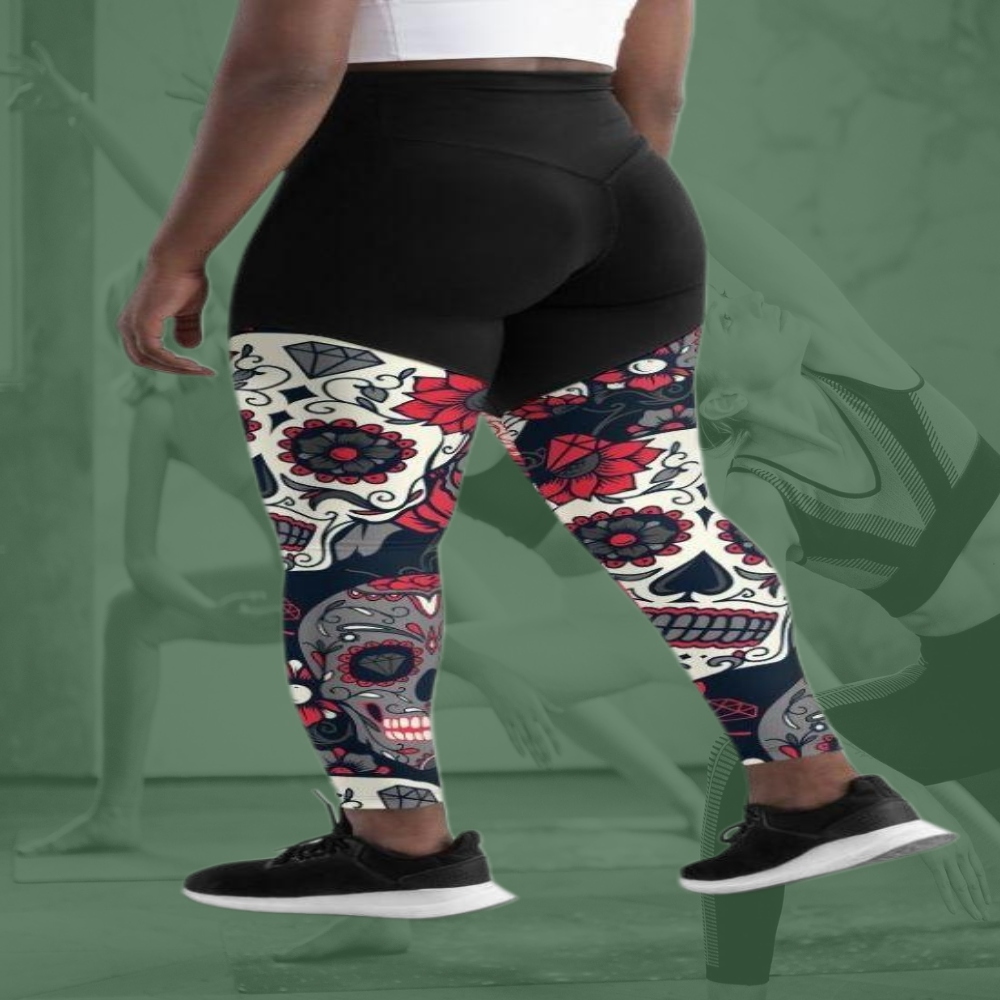 Sugar Skull Women Compression Legging