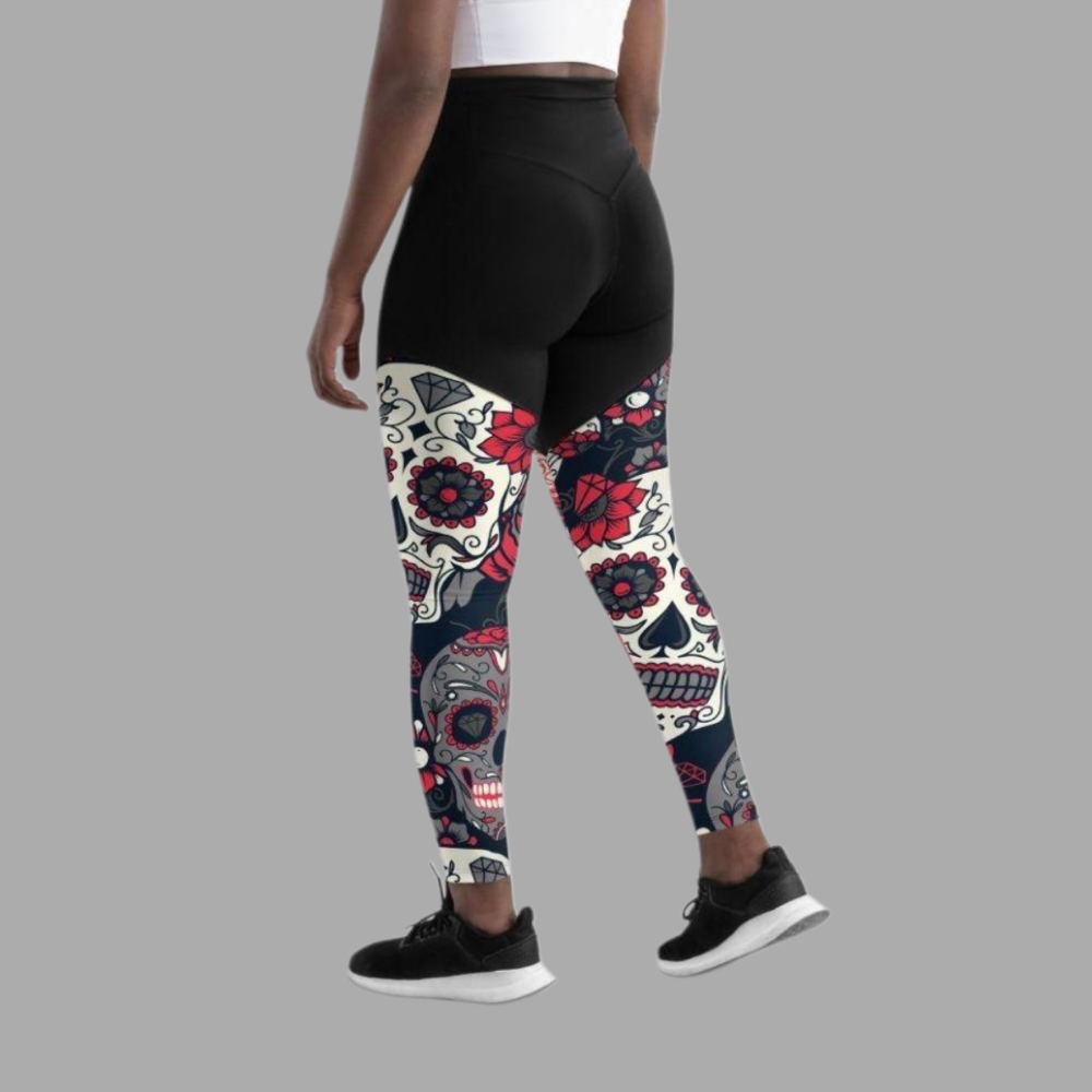 Sugar Skull Women Compression Legging