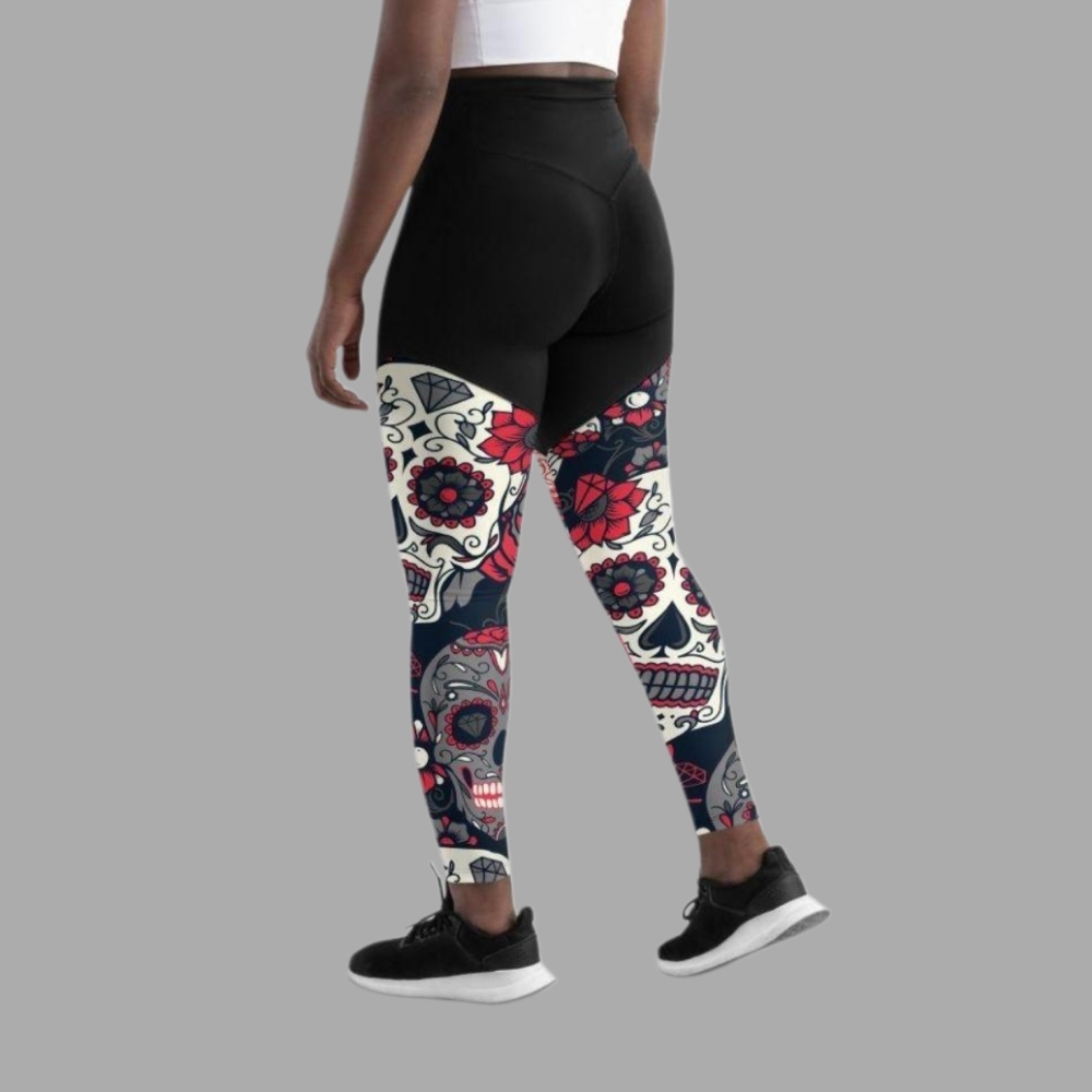 Sugar Skull Women Compression Legging