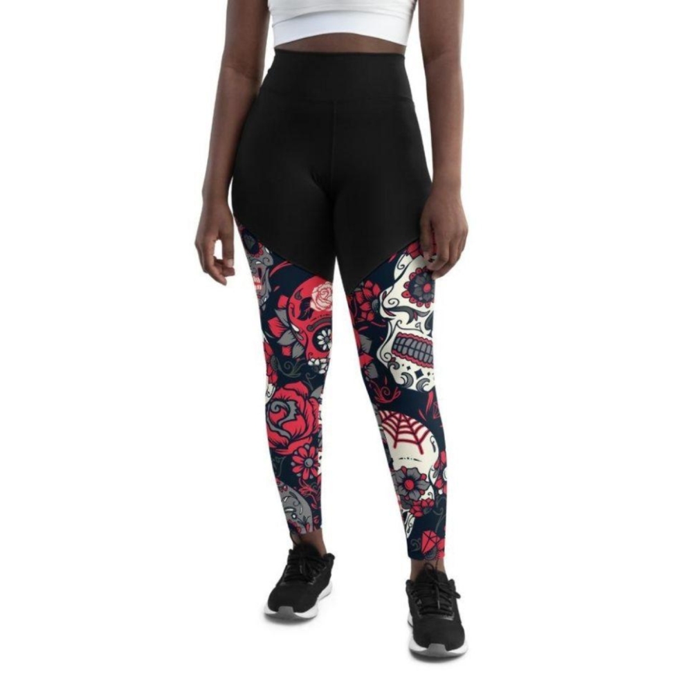 Sugar Skull Women Compression Legging